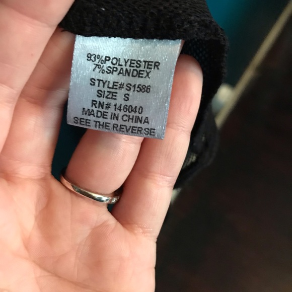 Mesh long sleeve body suit - Picture 3 of 3